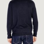 Maglia Antony Morato COTTON WOOL BLEND YARN WITH JACQUARD 3D Blu - Foto 3