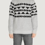 Maglione Antony Morato WOOL MOHAIR Grigio - Foto 4