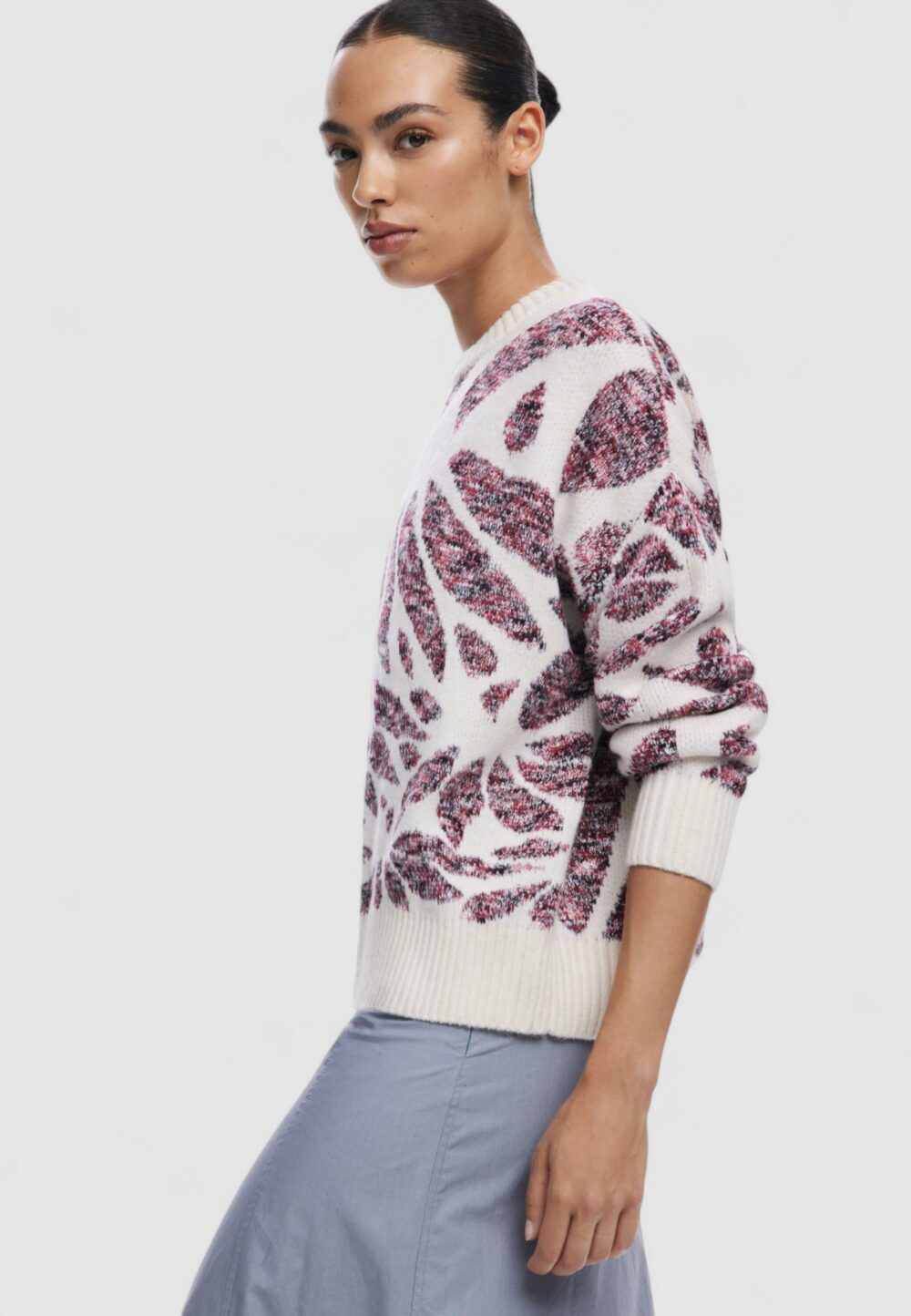 Maglione Desigual JERS_KAMLOOPS Bordeaux - Foto 4