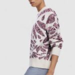 Maglione Desigual JERS_KAMLOOPS Bordeaux - Foto 4