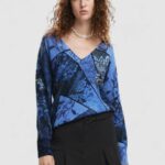 Maglione Desigual JERS_OCEAN Viola - Foto 2