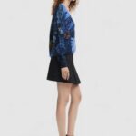 Maglione Desigual JERS_OCEAN Viola - Foto 4