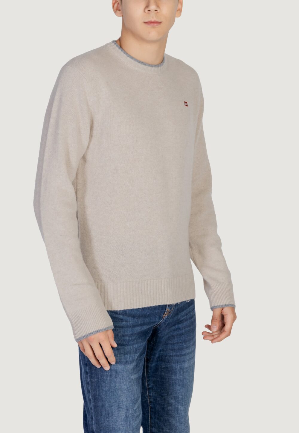 Maglione Napapijri DAIN C 5 Beige - Foto 4