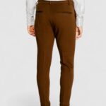 Pantaloni da completo Antony Morato ASHE STRETCH TWILL Marrone - Foto 3