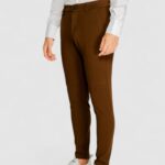 Pantaloni da completo Antony Morato ASHE STRETCH TWILL Marrone - Foto 4