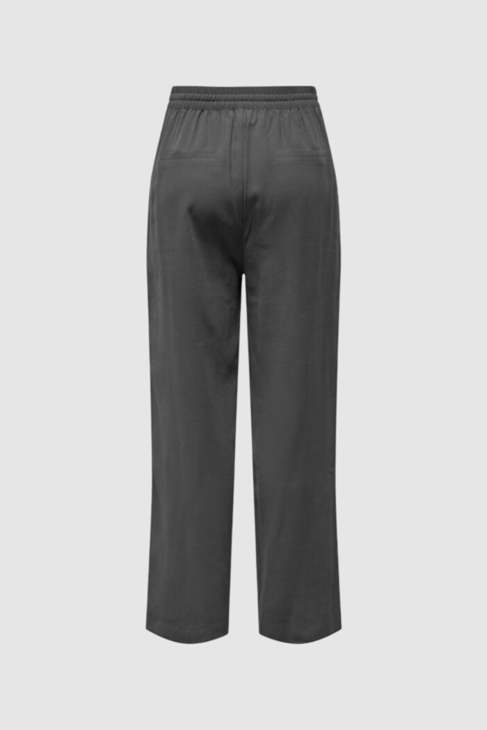 Pantaloni a palazzo Jacqueline De Yong JDYOLLI HW WIDE Grigio