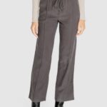 Pantaloni a palazzo Jacqueline de Yong JDYOLLI HW WIDE Grigio - Foto 3