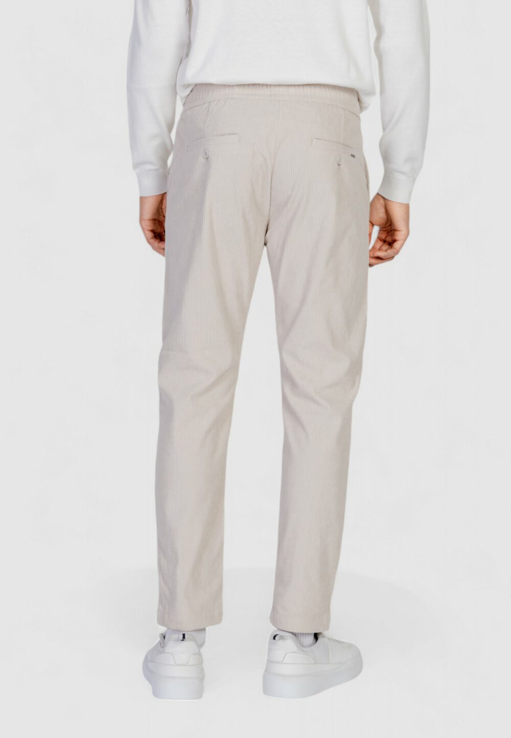 Pantaloni Antony Morato KNIT CORDUROY Beige chiaro - Foto 2