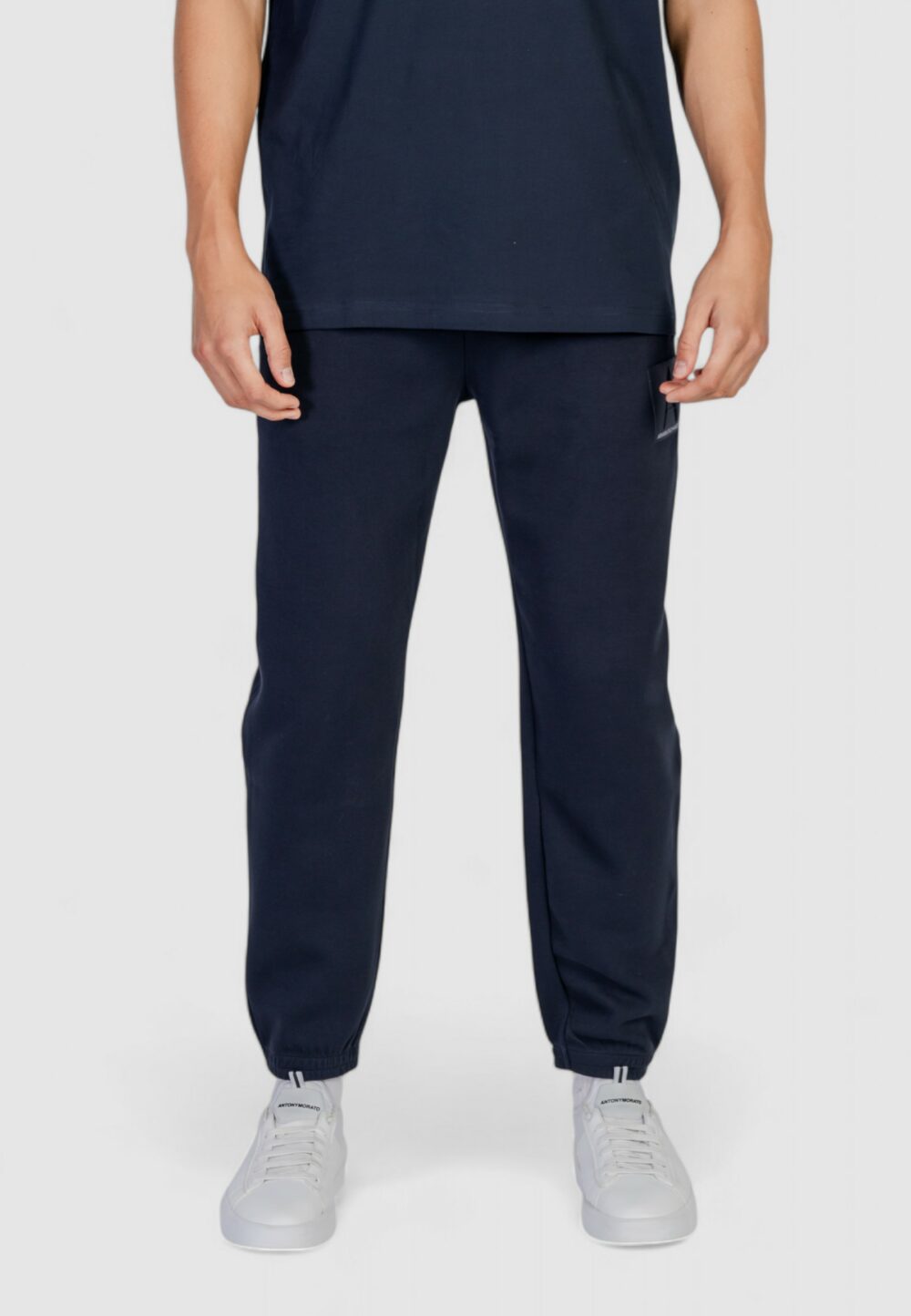 Pantaloni sportivi Armani Exchange  Blu - Foto 4