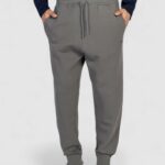 Pantaloni sportivi Boss Hadiko 10256713 01 Grigio - Foto 4