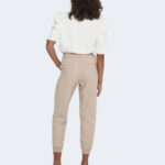 Pantaloni regular Only KELDA-EMERY MW PULL-UP PANTS PNT NOOS Beige - Foto 2