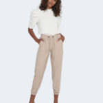 Pantaloni regular Only KELDA-EMERY MW PULL-UP PANTS PNT NOOS Beige - Foto 3