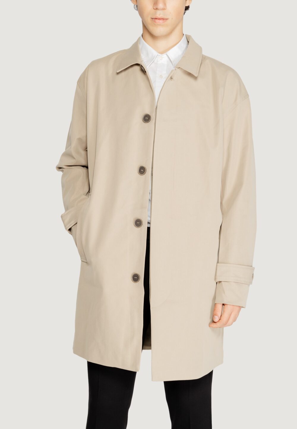 Parka Only & Sons ONSMAC COAT OTW Beige - Foto 1