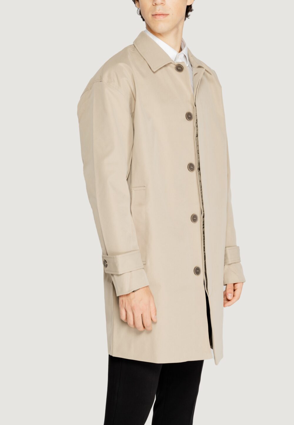 Parka Only & Sons ONSMAC COAT OTW Beige - Foto 3