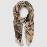 Pashmina Desigual FOU_TAPESTRY RECTAN Beige - Foto 1