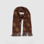 Pashmina Guess  Marrone - Foto 4