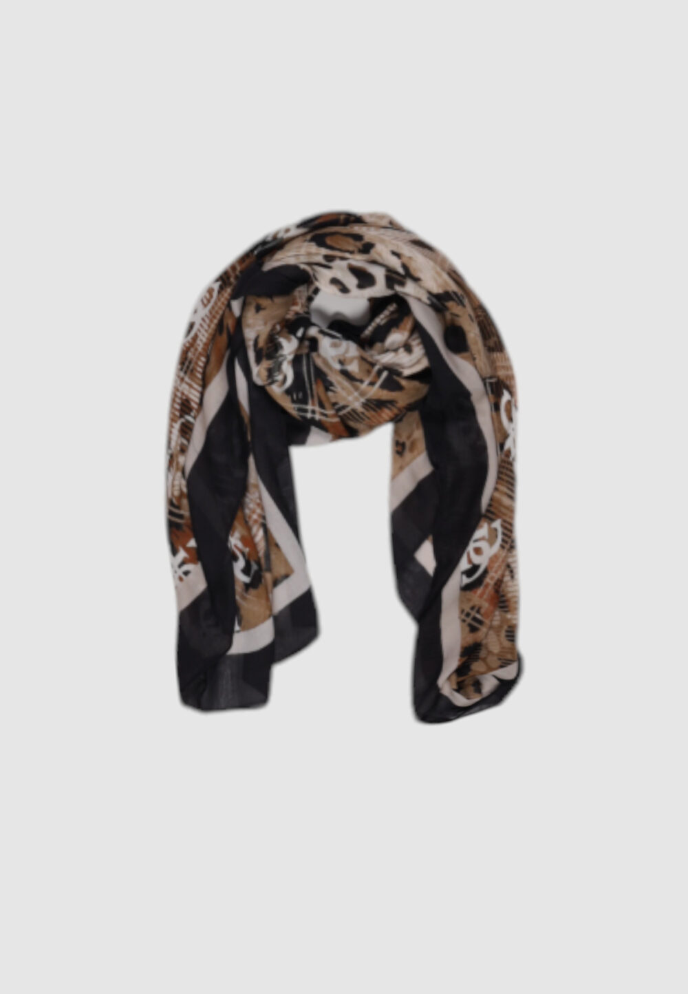 Pashmina Guess  Marrone - Foto 4