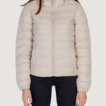 Piumino Only ONLTAHOE HOOD JACKET OTW NOOS Beige chiaro - Foto 5