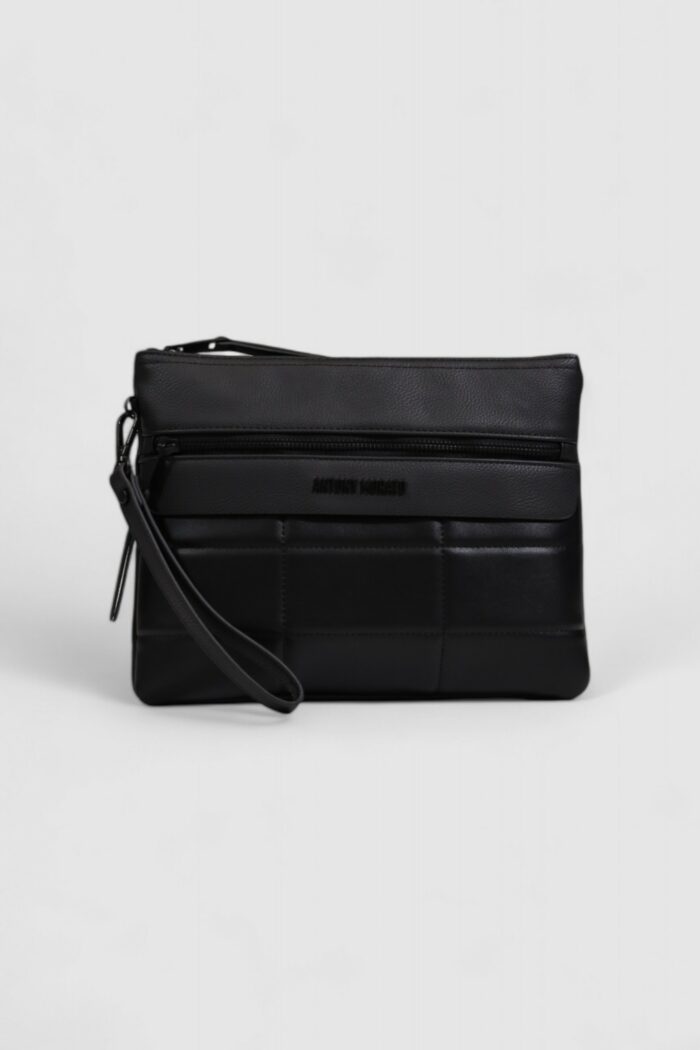 Pochette e beauty Antony Morato FAUX LEATHER QUILTED Nero