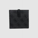 Portacarte Guess LAUREL SLG TAB CARD CASE Antracite - Foto 5