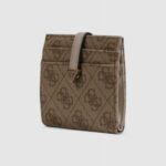 Portacarte Guess LAUREL SLG TAB CARD CASE Marrone - Foto 2