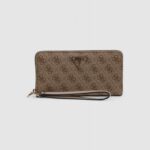 Portafoglio grande Guess LAUREL SLG CHEQUE ORGANIZER Marrone - Foto 1