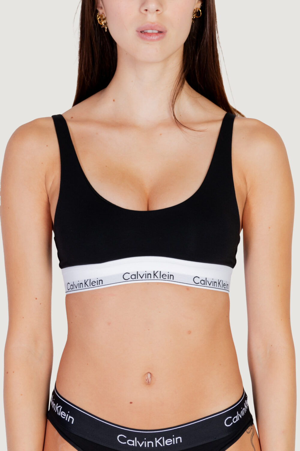 Reggiseno Calvin Klein Underwear LIGHTLY LINED BRALETTE Nero - Foto 4