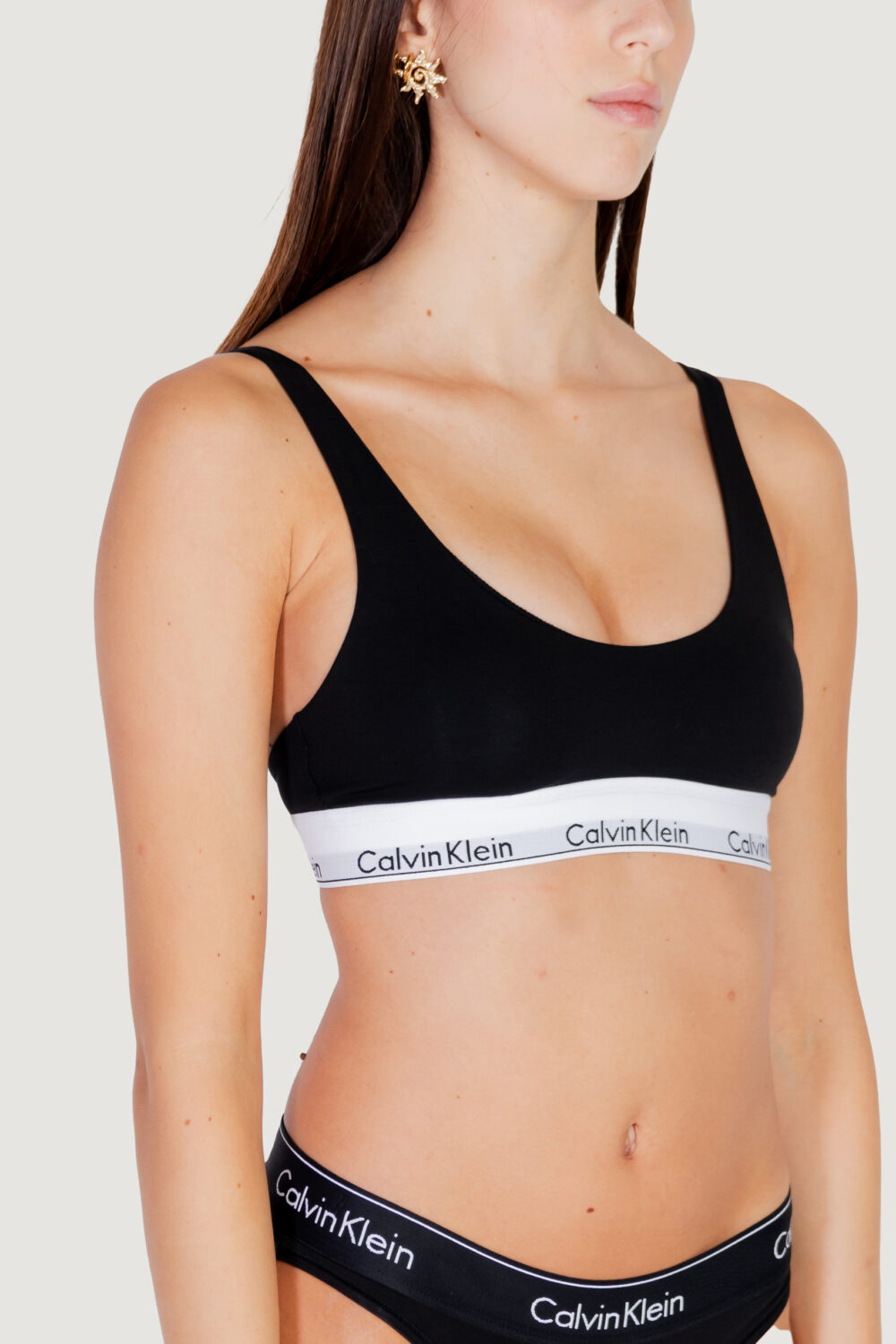 Reggiseno Calvin Klein Underwear LIGHTLY LINED BRALETTE Nero - Foto 5