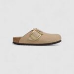 Sandali BIRKENSTOCK Boston Big Buckle Beige - Foto 1