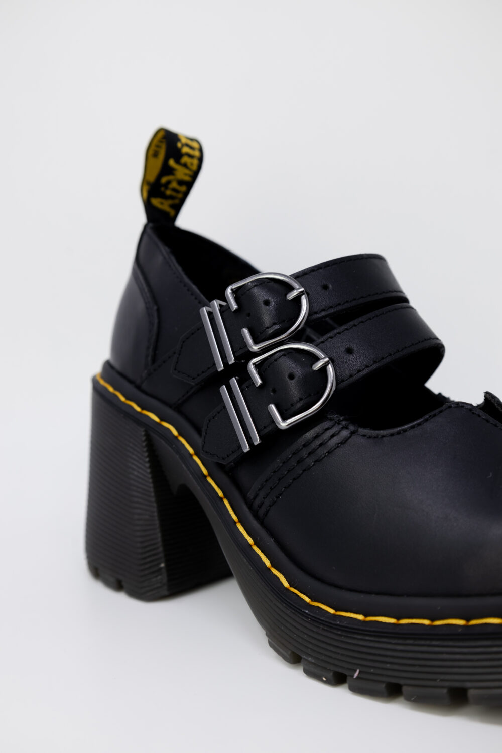 Scarpe con tacco Dr. Martens Eviee Sendal Nero - Foto 4