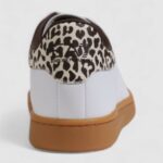 Sneakers EA7 LOGO RIALZATO Beige - Foto 4