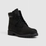 Anfibi TIMBERLAND 6 IN LACE WATERPROOF BOOT Nero - Foto 2