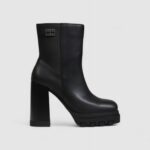 Stivali Tommy Hilfiger TJW HIGH HEEL ANKLE Nero - Foto 1