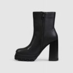 Stivali Tommy Hilfiger TJW HIGH HEEL ANKLE Nero - Foto 3