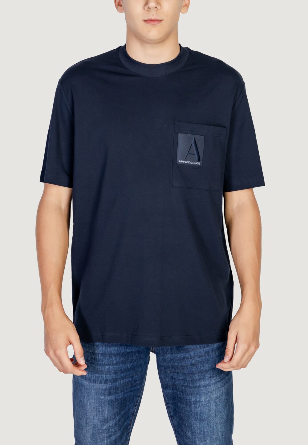 T-shirt Armani Exchange  Blu - Foto 1