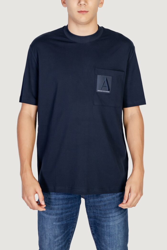 T-shirt Armani Exchange  Blu