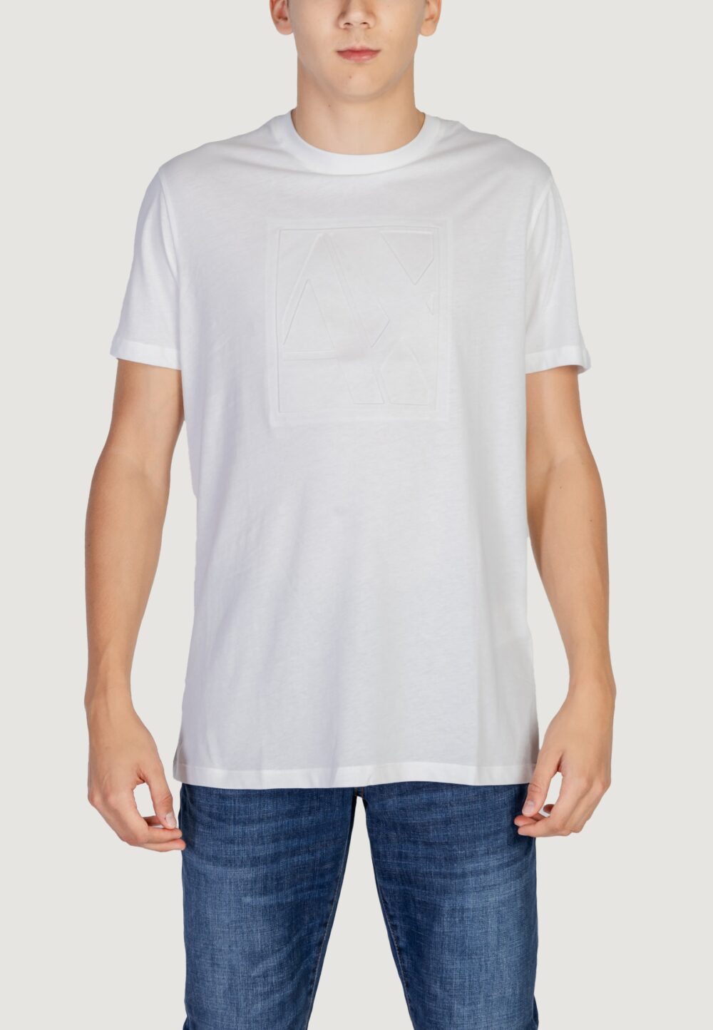 T-shirt Armani Exchange  Panna - Foto 1