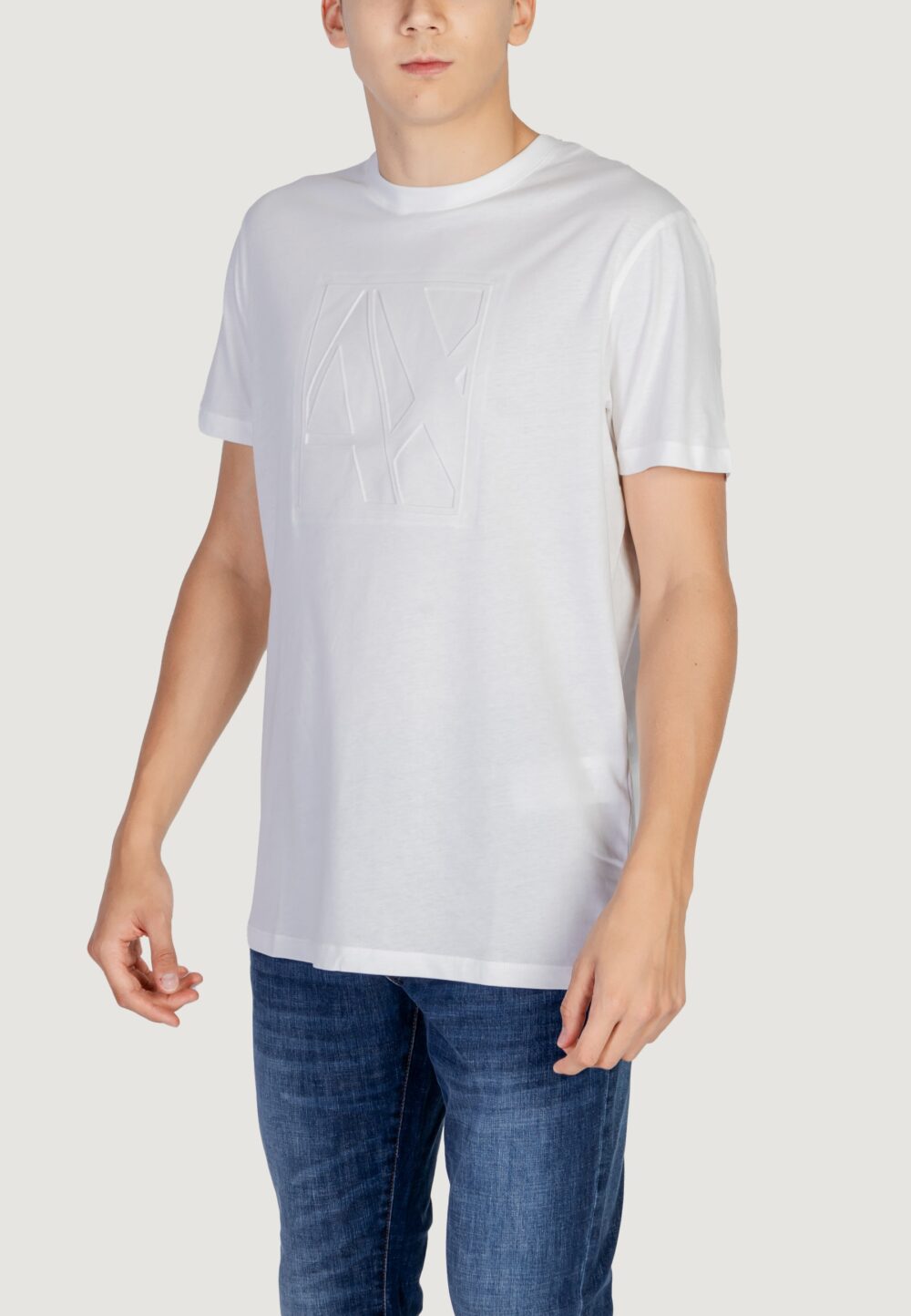 T-shirt Armani Exchange  Panna - Foto 2