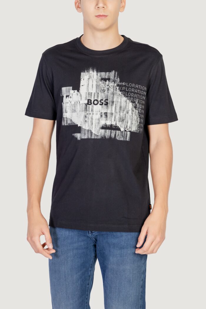 T-shirt Boss Te_Alien 10249510 01 Nero