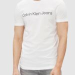 T-shirt Calvin Klein Jeans CORE INSTITUTIONAL Bianco - Foto 1