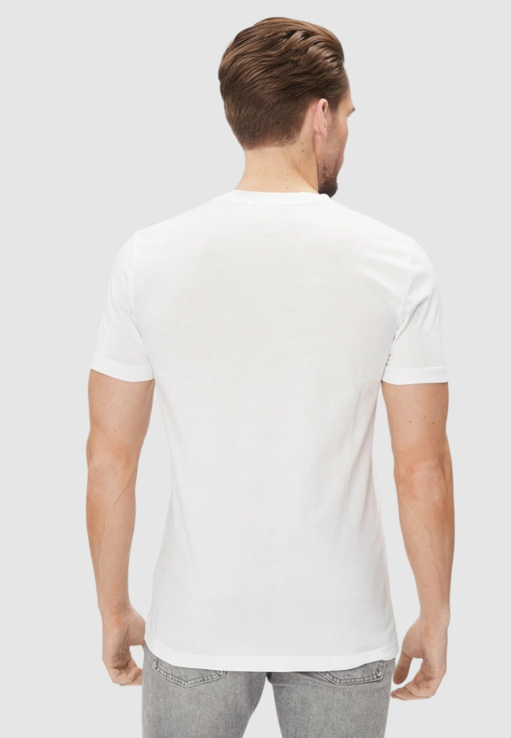 T-shirt Calvin Klein Jeans CORE INSTITUTIONAL Bianco - Foto 3