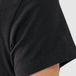 T-shirt Calvin Klein Jeans CORE INSTIT LOGO SL Nero - Foto 4