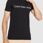 T-shirt Calvin Klein Jeans CORE INSTITUTIONAL Nero - Foto 1