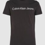 T-shirt Calvin Klein Jeans CORE INSTITUTIONAL Nero - Foto 3