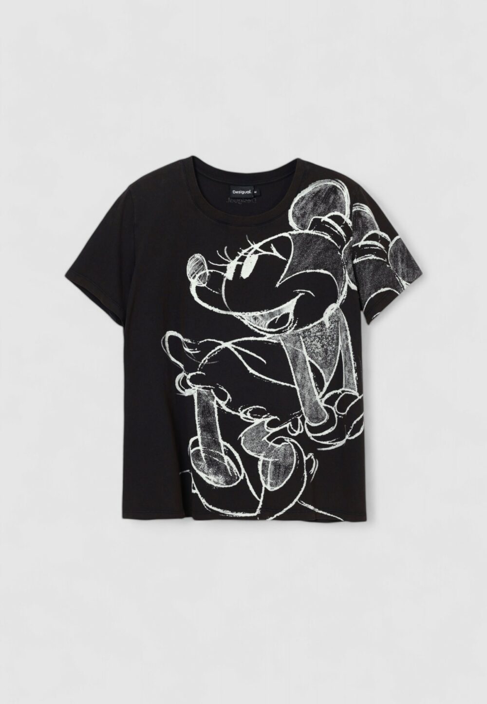 T-shirt Desigual TS_MICKEYDRAWING Antracite - Foto 1