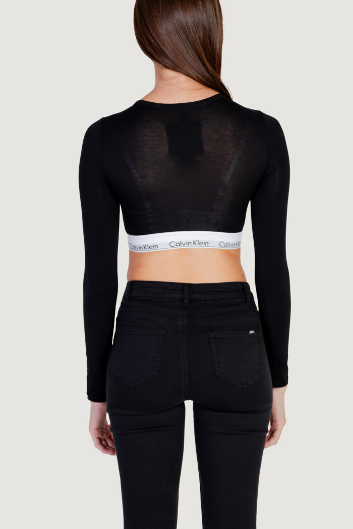 Top Calvin Klein Underwear LIGHTLY LINED BRALETTE Nero