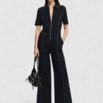 Tutina Desigual JUMPSUIT_NEWCASTLE Nero - Foto 4