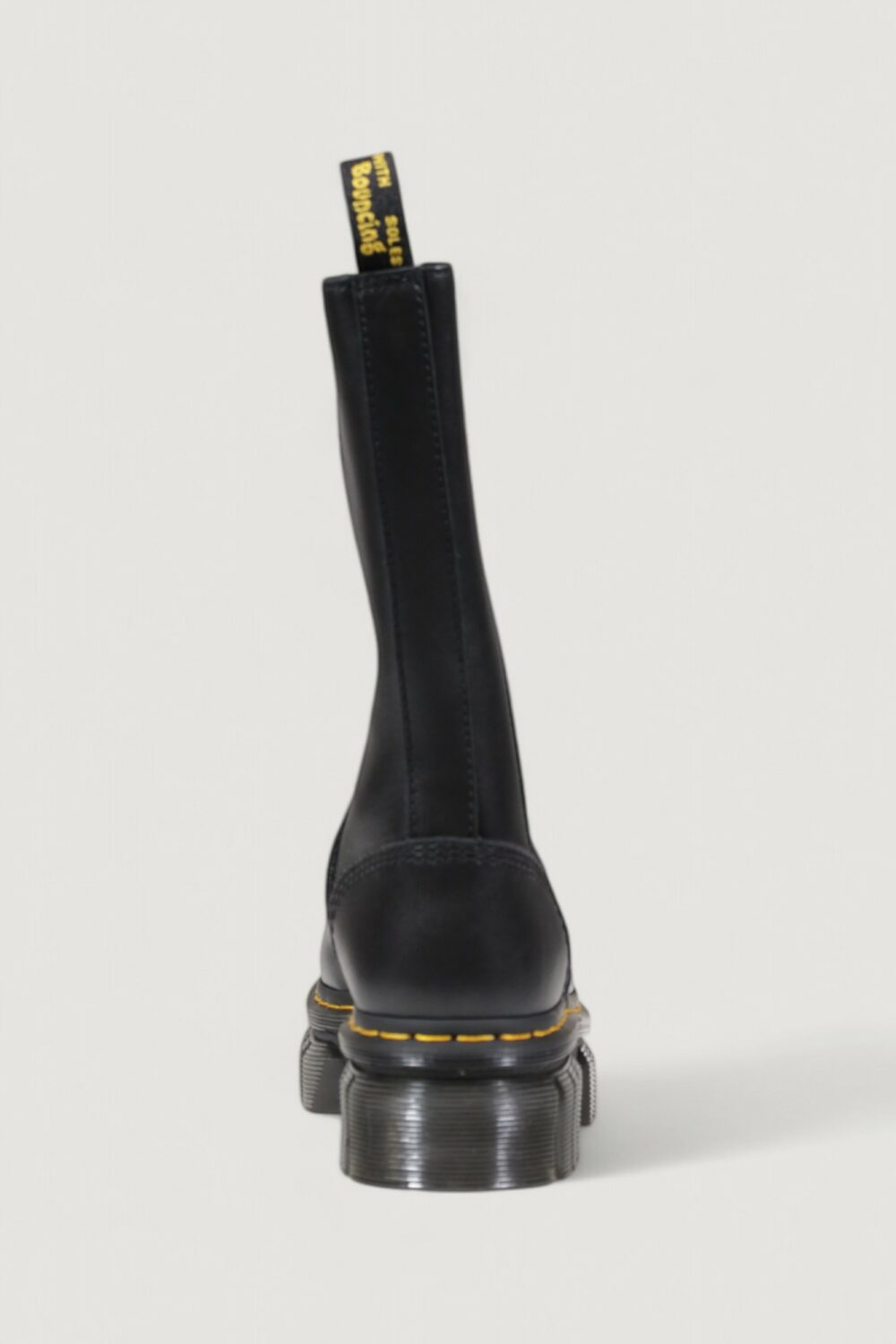 Anfibi Dr. Martens Audrick Chelsea Tall Nappa Lux Nero - Foto 4