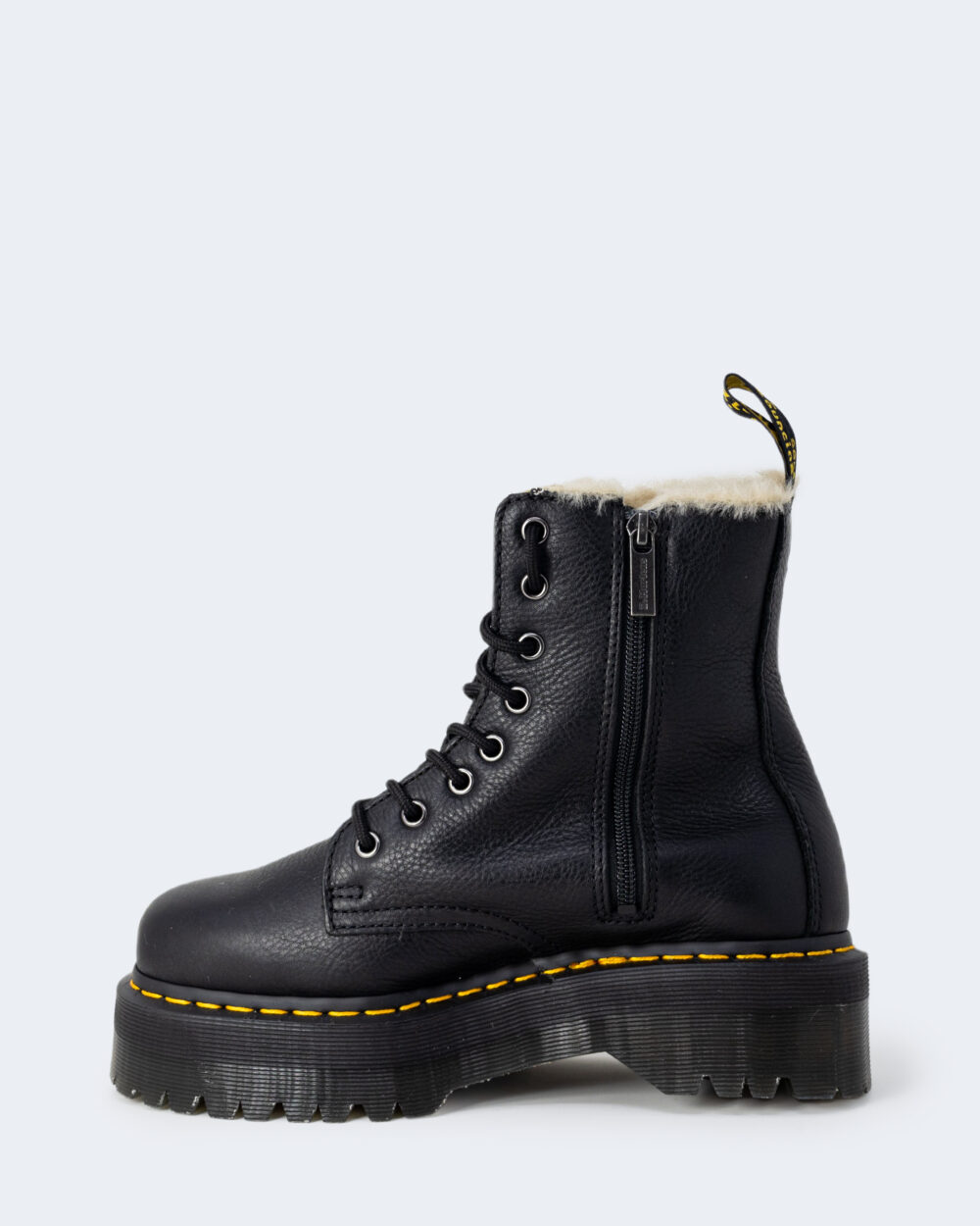 Anfibi Dr. Martens JADON FL BLACK PISA Nero - Foto 2