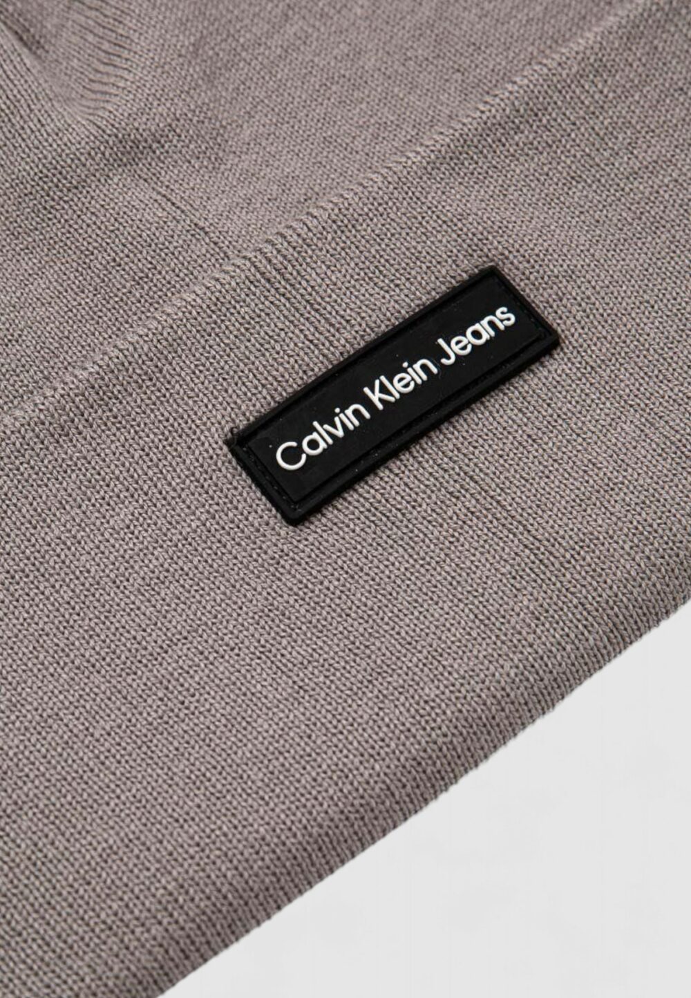 Berretto Calvin Klein INST PATCH Grigio Scuro - Foto 2